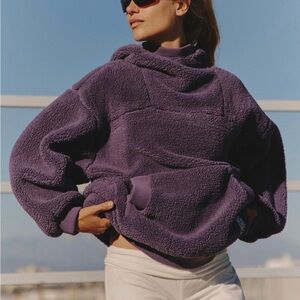 NWT Free People Scout It Out Fleece Pullover